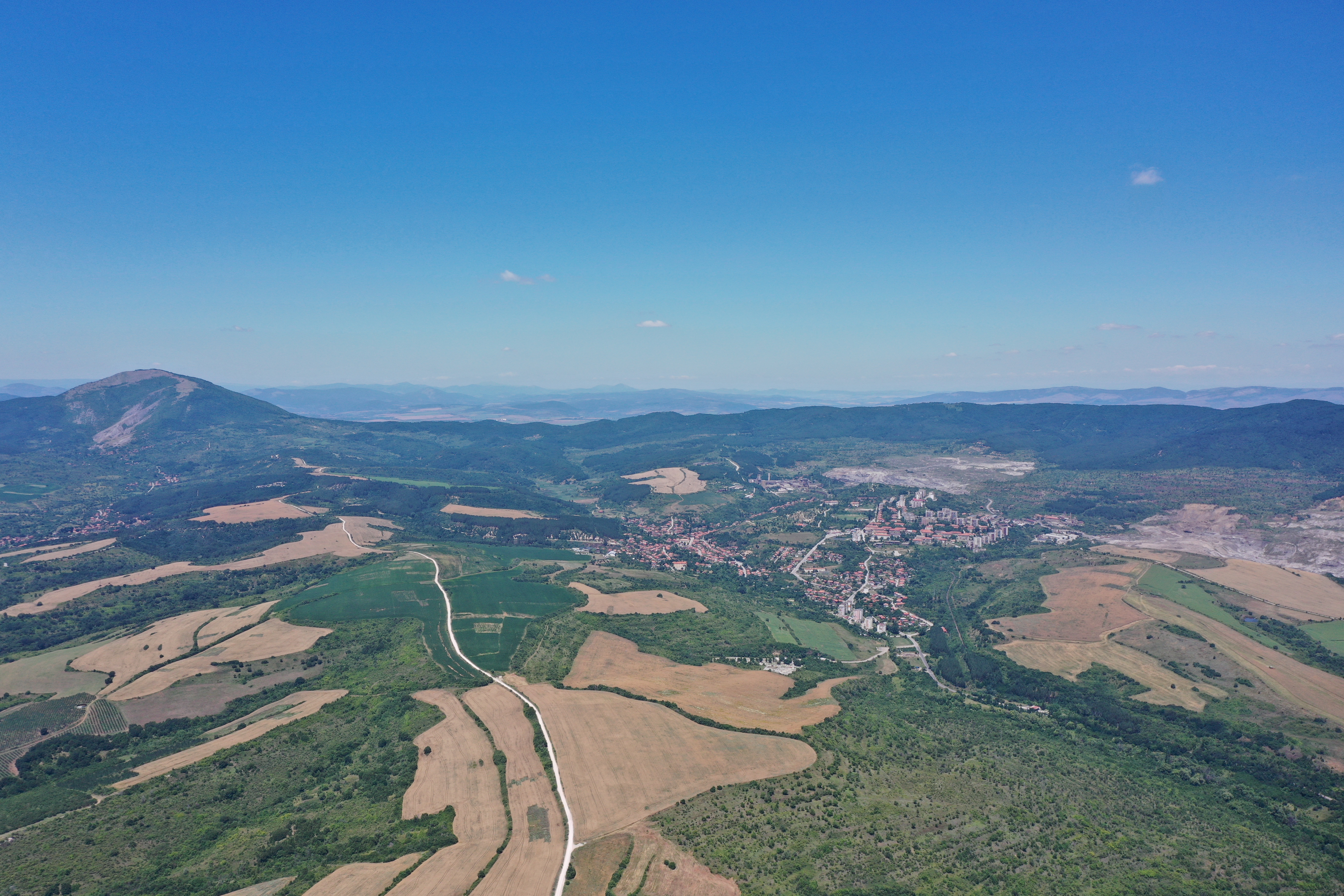 Дрон гледка